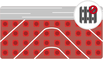 No radiators need underfloor heating icon